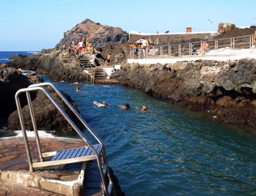 加拉奇科Vistas Impresionantes Al Mar De Garachico别墅 外观 照片